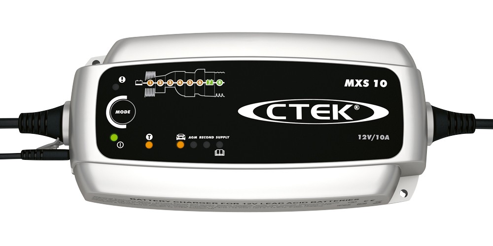 Battery Charger CTEK MXS 10. Produsentens art.nr: 4660-56708