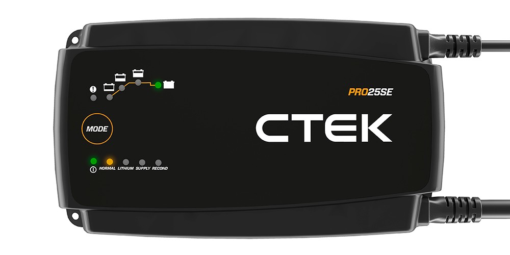 Battery Charger Ctek PRO25SE EU. Produsentens art.nr: 4660-40197